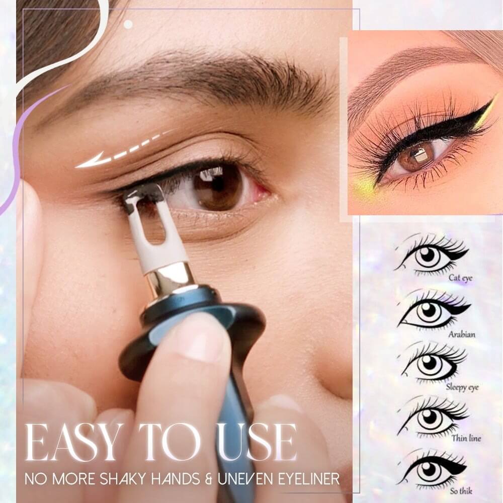 1+1 Gratis | Eyeliner Applicator™️ Perfekter Eyeliner-Stift - Lozenza