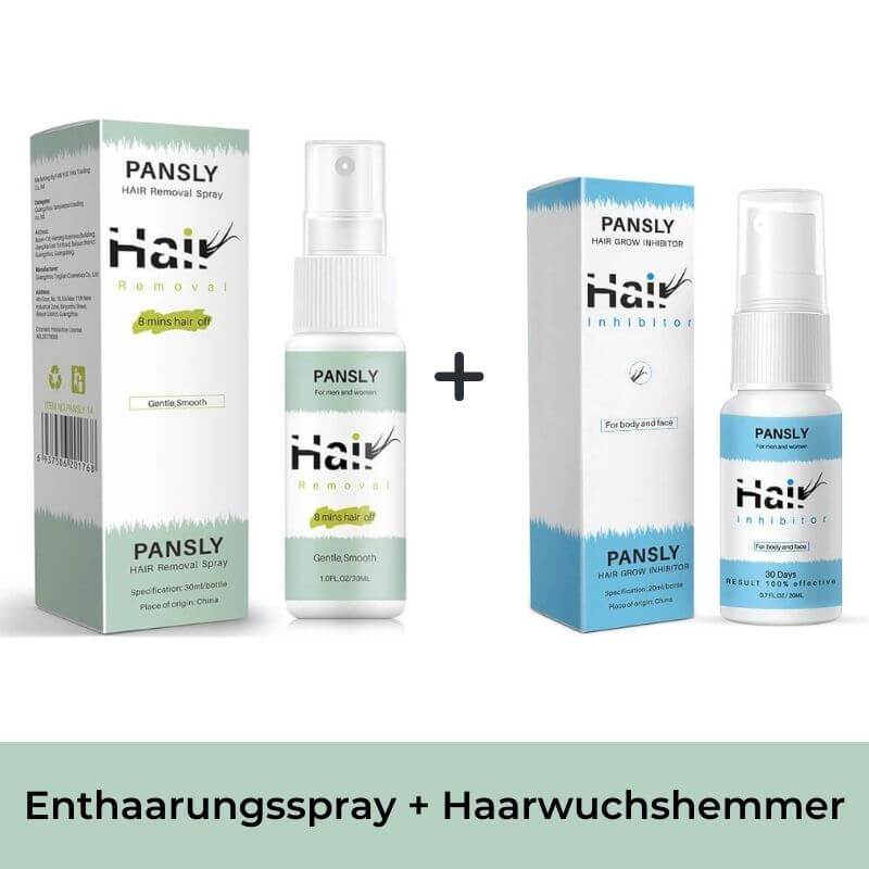 (1+1 Gratis) Pansly™ Enthaarungsspray + Haarwuchshemmer - Lozenza