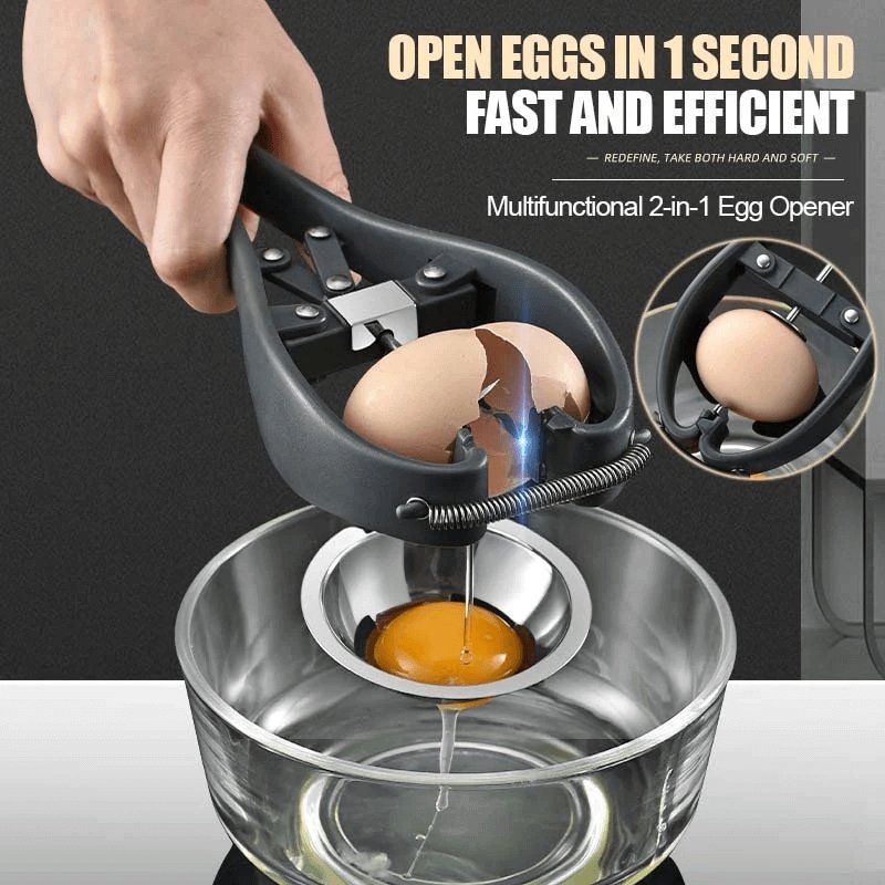 50% Rabatt | Egg Cracker™️ Multifunktionaler 2-in-1 Eieröffner - Lozenza