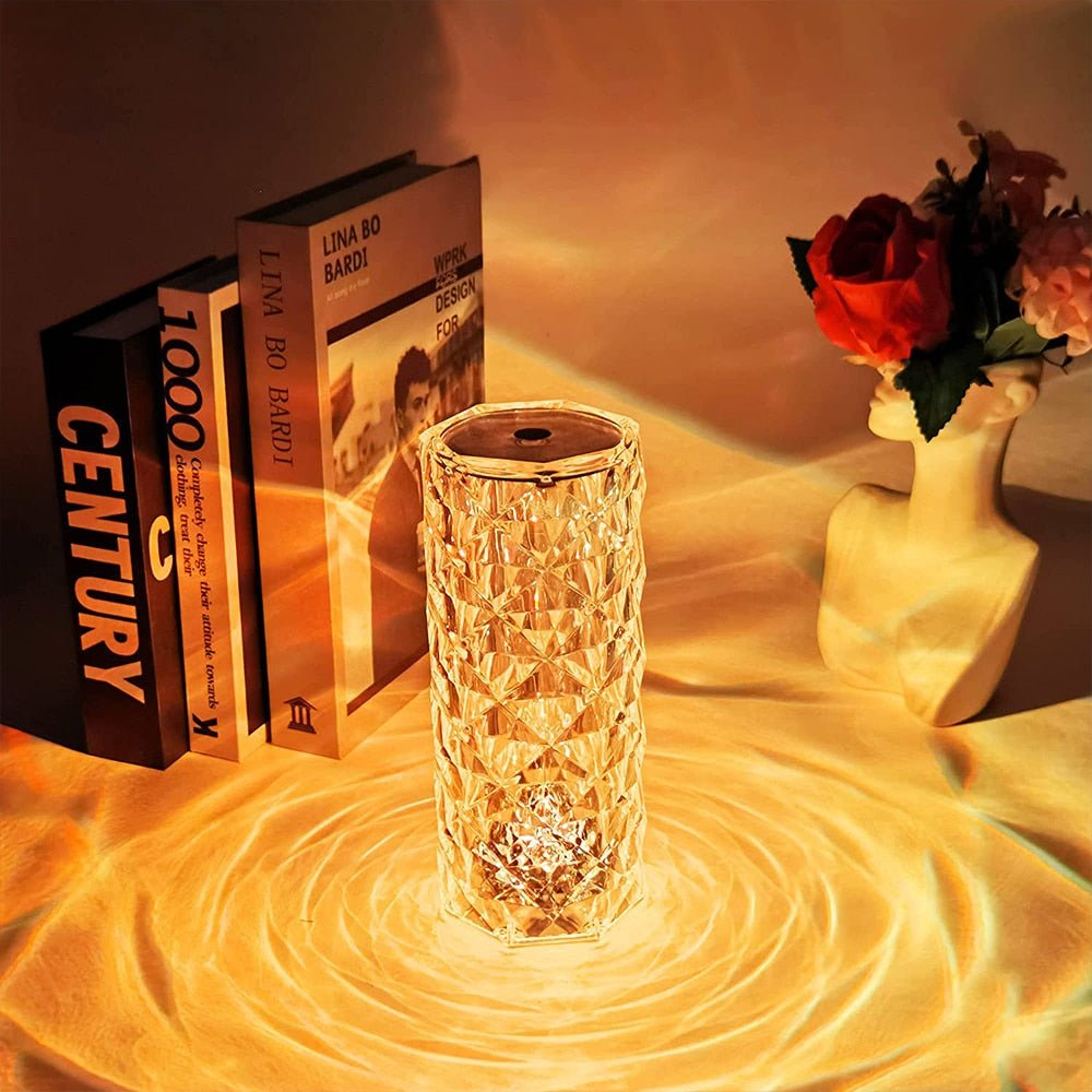 Crystal Lamp™️ | LED-Kristall-Tischlampe ( Fernbedienung ) - Lozenza