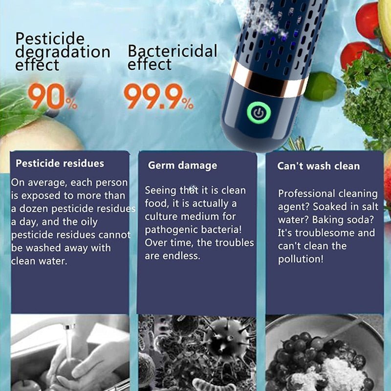 Food Purifier™ | Ultraschall-Desinfektionskapsel - Lozenza