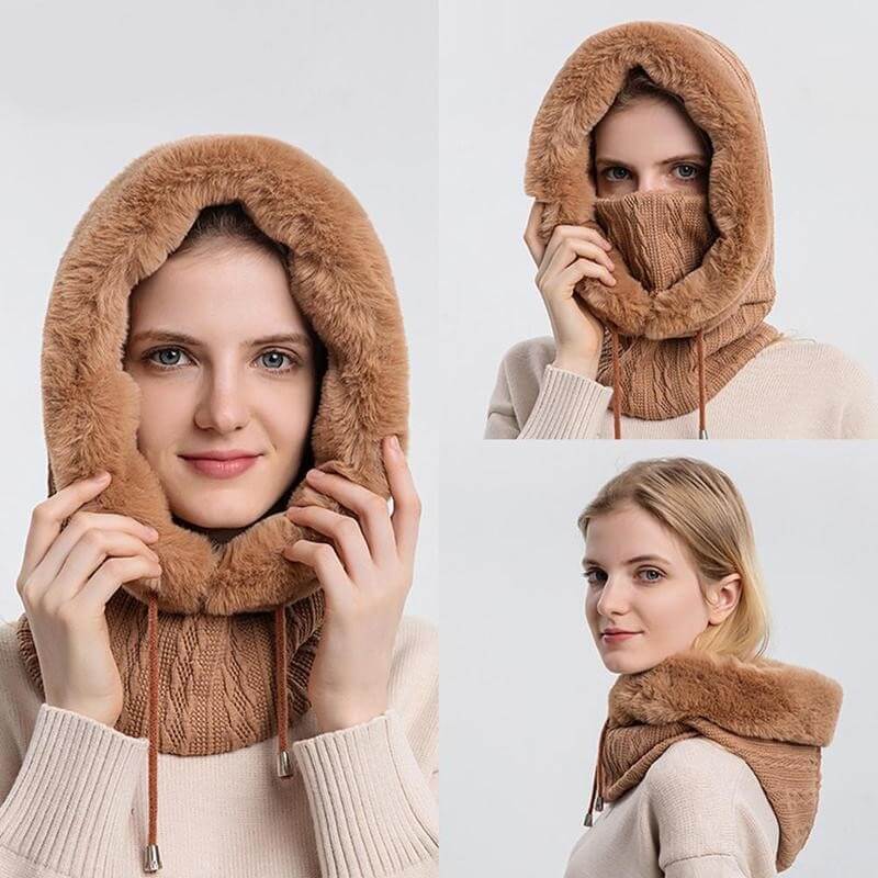 Fur Cap™️ | Flauschige Wintermütze & Maske - Lozenza