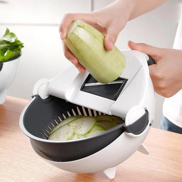 Magic Multifunctional Rotate Vegetable Cutter - Lozenza