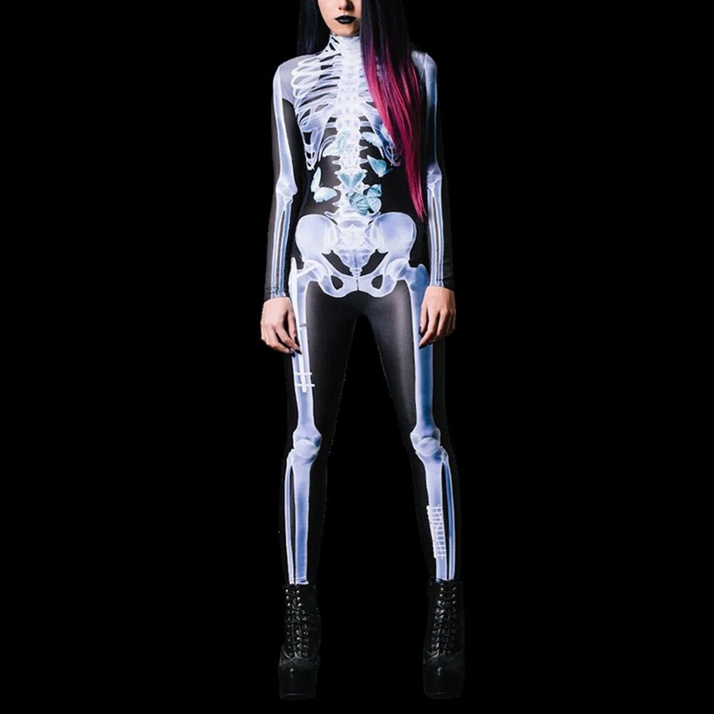 Skull Bodysuit™ | Schaurig-schönes Kostüm - Lozenza